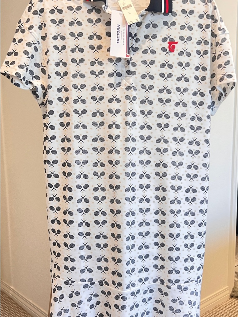 NWT Tretorn x Anthropologie White Polo Tennis Dress - Picture 6 of 6